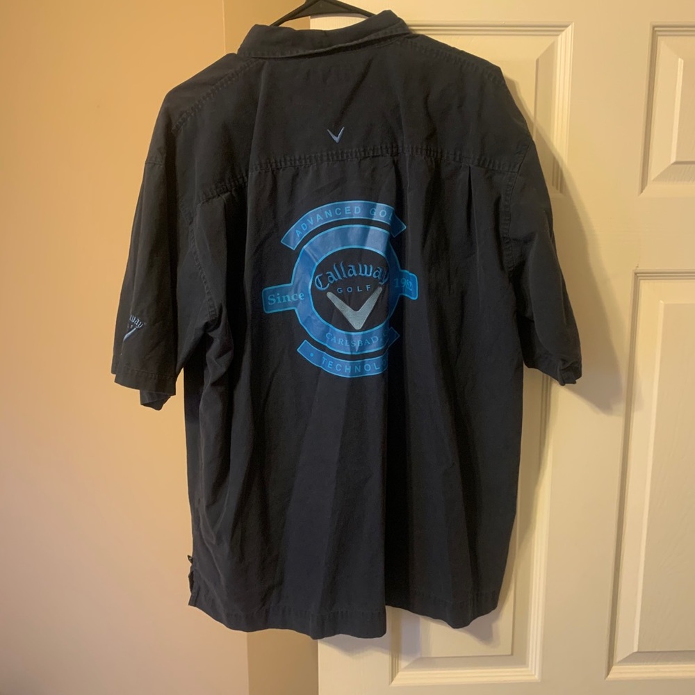 Vintage callaway golf button up XL